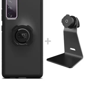 Zestaw na biurko: etui na telefon Samsung Galaxy S20FE + uchwyt Quad Lock Obniżka ceny