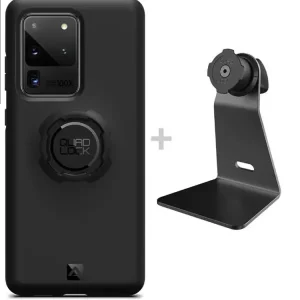 Łatwy zwrot Zestaw na biurko: etui na telefon Samsung Galaxy S20 Ultra + uchwyt Quad Lock