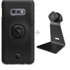 Zestaw na biurko: etui na telefon Samsung Galaxy S10E + uchwyt Quad Lock Obniżka ceny