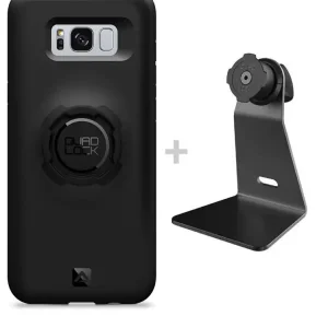 Zniżka Zestaw na biurko: etui na telefon Samsung Galaxy S8+ + uchwyt Quad Lock