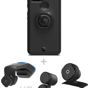 Wysoka jakość Zestaw do samochodu: etui na telefon Google Pixel 4a (5G) + mocowanie Quad Lock