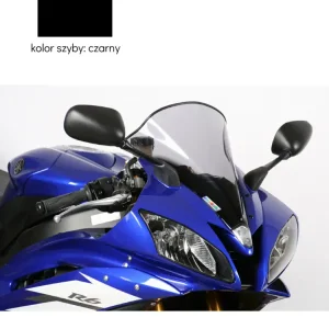 Wybór klientów Szyba motocyklowa MRA Racing "R" Yamaha YZF R 6 (06-07) czarna
