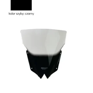 Szyba motocyklowa MRA Oryginalny kształt "O" Yamaha YZF R 6 (08-16) czarna Hit sprzedaży