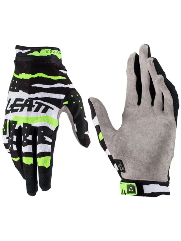 Łatwy zwrot Rękawice cross Leatt Moto 2.5 X-Flow Tiger