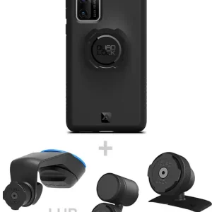 Ostatnie sztuki Zestaw do samochodu: etui na telefon Huawei P40 + mocowanie Quad Lock