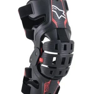 Ortezy kolanowe dziecięce Alpinestars Bionic 5S czarno-czerwone Sprawdź teraz
