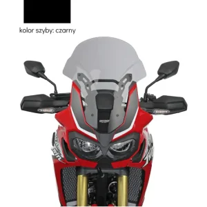Szyba motocyklowa MRA Touring "TM" Honda CRF 1000 L Africa Twin (16-19) czarna Nie przegap