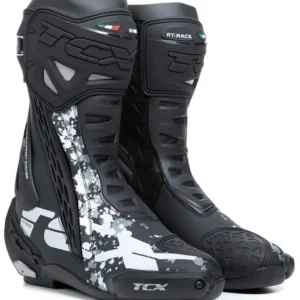 Buty motocyklowe TCX RT-Race czarno-szaro-czerwone Zniżka