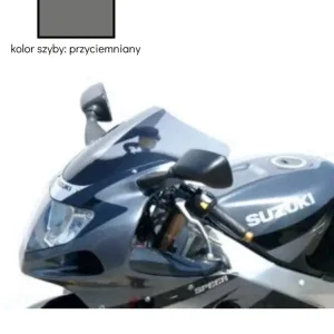 Super okazja Szyba motocyklowa MRA Oryginalny kształt "O" Suzuki GSX-R 600 (01-03)/ 1000 (-02)/ 750 (00-03) czarna