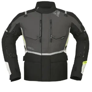 Bestseller Kurtka motocyklowa tekstylna Modeka Trohn ciemnoszara