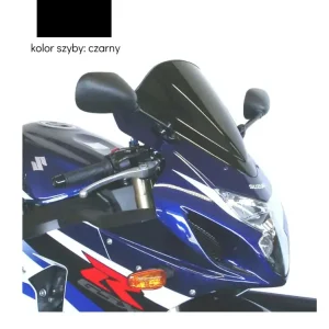 Szyba motocyklowa MRA Racing "R" Suzuki GSX-R 600/ 750 (04-05) czarna Wyprzedaż