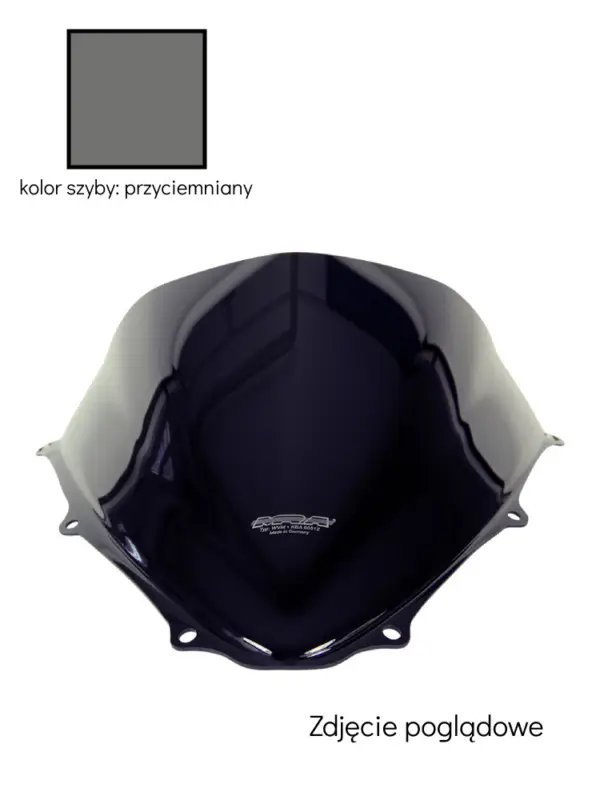 Łatwy zwrot Szyba motocyklowa MRA Racing "R" Suzuki GSX-R 600/ 750 (06-07) przyciemniana
