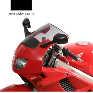 Szyba motocyklowa MRA oryginalny kształt "O" Honda VFR 750 F RC 36 (94-97) czarna Tylko do końca tygodnia