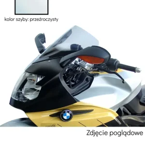 Szyba motocyklowa MRA Racing "R" BMW K1200S (05-09) / K1300S (09-16) przeźroczysta Tylko do końca tygodnia