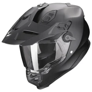 Szybka dostawa Kask adventure Scorpion ADF-9000 Air Solid perłowy czarny matowy