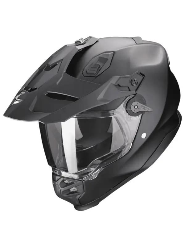 Szybka dostawa Kask adventure Scorpion ADF-9000 Air Solid perłowy czarny matowy