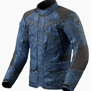 Cena promocyjna Kurtka motocyklowa tekstylna REV’IT! Voltiac 3 H2O camo niebieska
