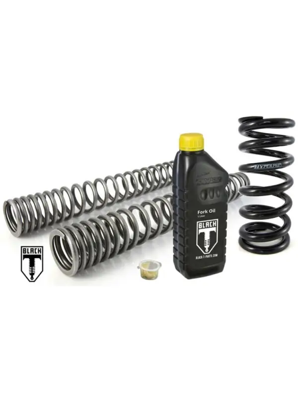 Zestaw sprężyn progresywnych przedniego zawieszenia widelca i amortyzatora Touratech Black-T do BMW R 1200 CL (GREY SPR) (04) Super okazja