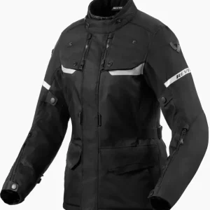 Kurtka motocyklowa damska tekstylna REV’IT! Outback 4 H2O czarna Cena promocyjna
