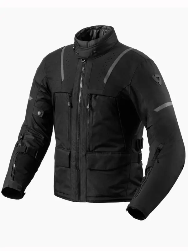 Popularny Kurtka motocyklowa tekstylna REV’IT! Offtrack 2 H2O czarna