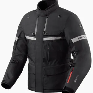 Kurtka motocyklowa tekstylna REV’IT! Poseidon 3 GTX czarna Sprawdź teraz
