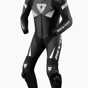Dodaj do koszyka Kombinezon motocyklowy jednoczęściowy REV’IT! Argon 2 czarno-biały