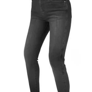 Niska cena Jeansy motocyklowe damskie Rebelhorn Classic III Slim Fit szaro-czarne
