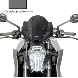 Łatwy zwrot Szyba motocyklowa MRA Racing "NRM" KTM 1290 Super Duke R (13-16) przyciemniana