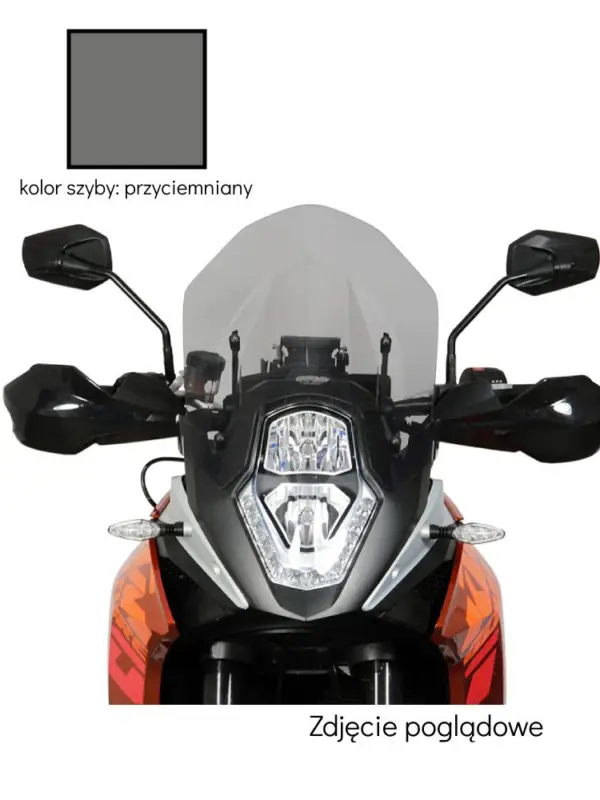 Szyba motocyklowa MRA Touring "T" KTM Adventure 1050/1090/1190 (wszystkie roczniki) przyciemniana Ostatnia szansa