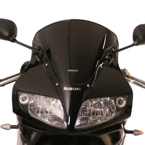 Szyba motocyklowa MRA Oryginalny kształt "O" Suzuki SV 650 S/ SV 1000 S (03-) czarna Premium