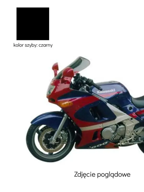 Promocja Szyba motocyklowa MRA Touring "T" Kawasaki ZZR 600 (93-07) czarna