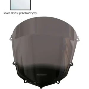 Hit sprzedaży Szyba motocyklowa MRA Touring "T" Kawasaki ZX 10 R (04-05) / Z 750 S (05-13) przeźroczysta