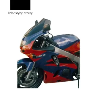 Szyba motocyklowa MRA Touring "T" Kawasaki ZX 6 R (-97) czarna Tylko do końca tygodnia