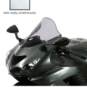 Wyprzedaż Szyba motocyklowa MRA Racing "R" Kawasaki ZZR 1400 (06-21) / ZX 14 R (06-22) przeźroczysta
