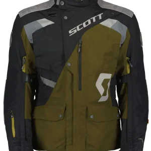 Oferta czasowa Kurtka motocyklowa tekstylna Scott Dualraid Dryo brązowo-czarna