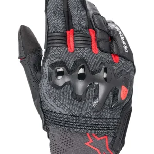 Rękawice motocyklowe skórzane Alpinestars Morph Sport czarno-czerwone Wyprzedaż