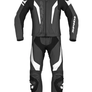 Wybór klientów Kombinezon motocyklowy dwuczęściowy Spidi Laser Touring Short czarno-biały