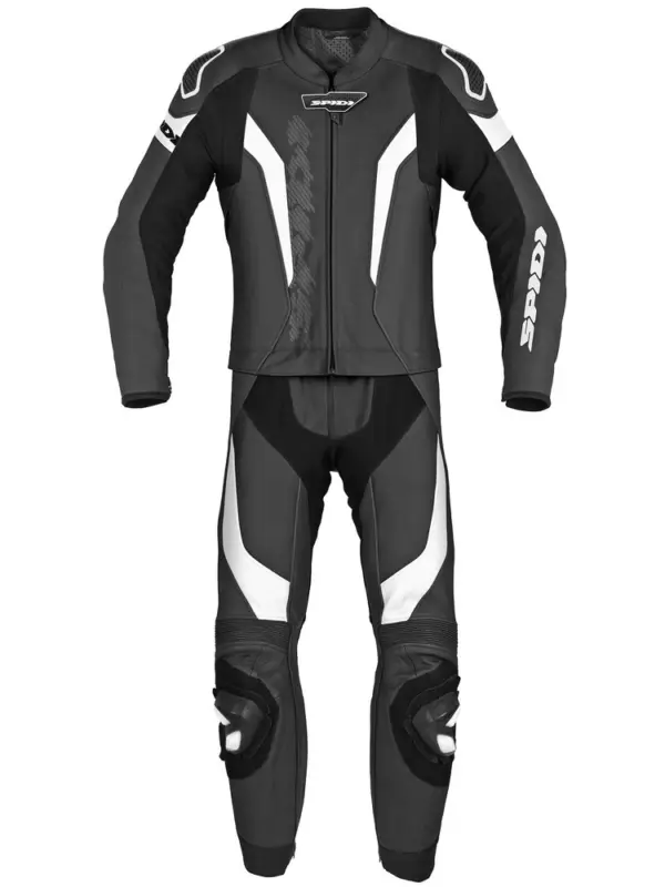 Wybór klientów Kombinezon motocyklowy dwuczęściowy Spidi Laser Touring Short czarno-biały