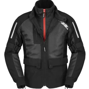 Kurtka motocyklowa tekstylna Spidi Net H2Out czarna Nowość
