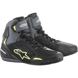 Buty motocyklowe Alpinestars Faster-3 Drystar® czarno-żółte Dostępne od ręki