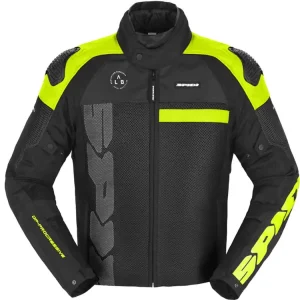 Promocja Kurtka motocyklowa tekstylna Spidi Progressive Net H2Out czarno-żółta