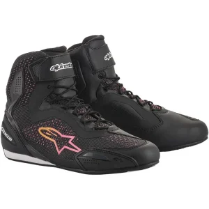Dostępne od ręki Buty motocyklowe damskie Alpinestars Stella Faster-3 czarno-różowe