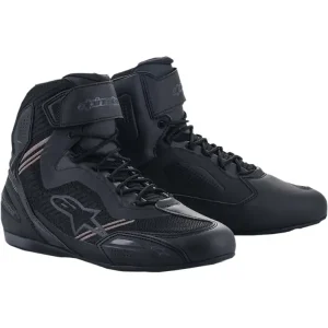 Buty motocyklowe Alpinestars Faster-3 Rideknit czarne Łatwy zwrot