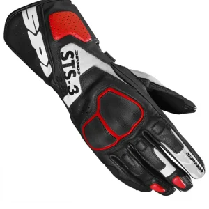 Oferta Rękawice motocyklowe damskie Spidi STS-3 czarno-biało-czerwone