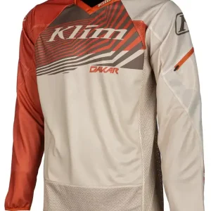 Ograniczona ilość Bluza enduro Klim Dakar brązowo-pomarańczowa