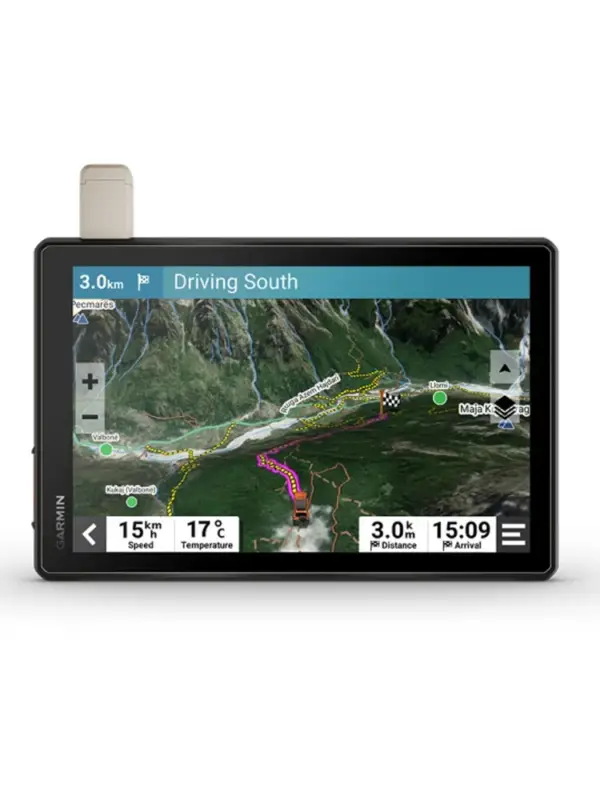 Łatwy zwrot Nawigacja satelitarna Garmin Tread Overland Edition