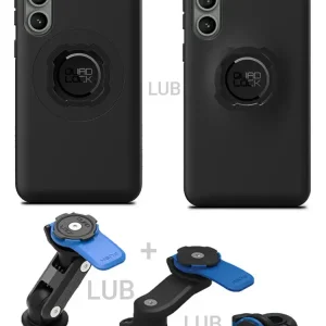 Niska cena Etui na telefon Samsung Galaxy S23+ + mocowanie motocyklowe Quad Lock