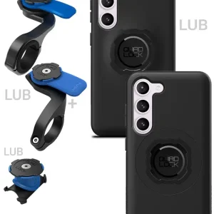 Zestaw rowerowy: etui na telefon Samsung Galaxy S23 oraz mocowanie Quad Lock Rabat
