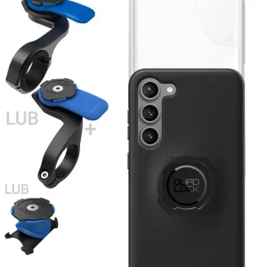 Zestaw rowerowy: etui na telefon Samsung Galaxy S23+ + wodoodporny pokrowiec + mocowanie Quad Lock Rabat
