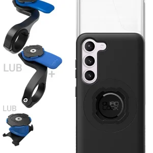 Wyjątkowa oferta Zestaw rowerowy: etui MAG na telefon Samsung Galaxy S23 (magnetyczne), wodoodporny pokrowiec MAG oraz mocowanie Quad Lock